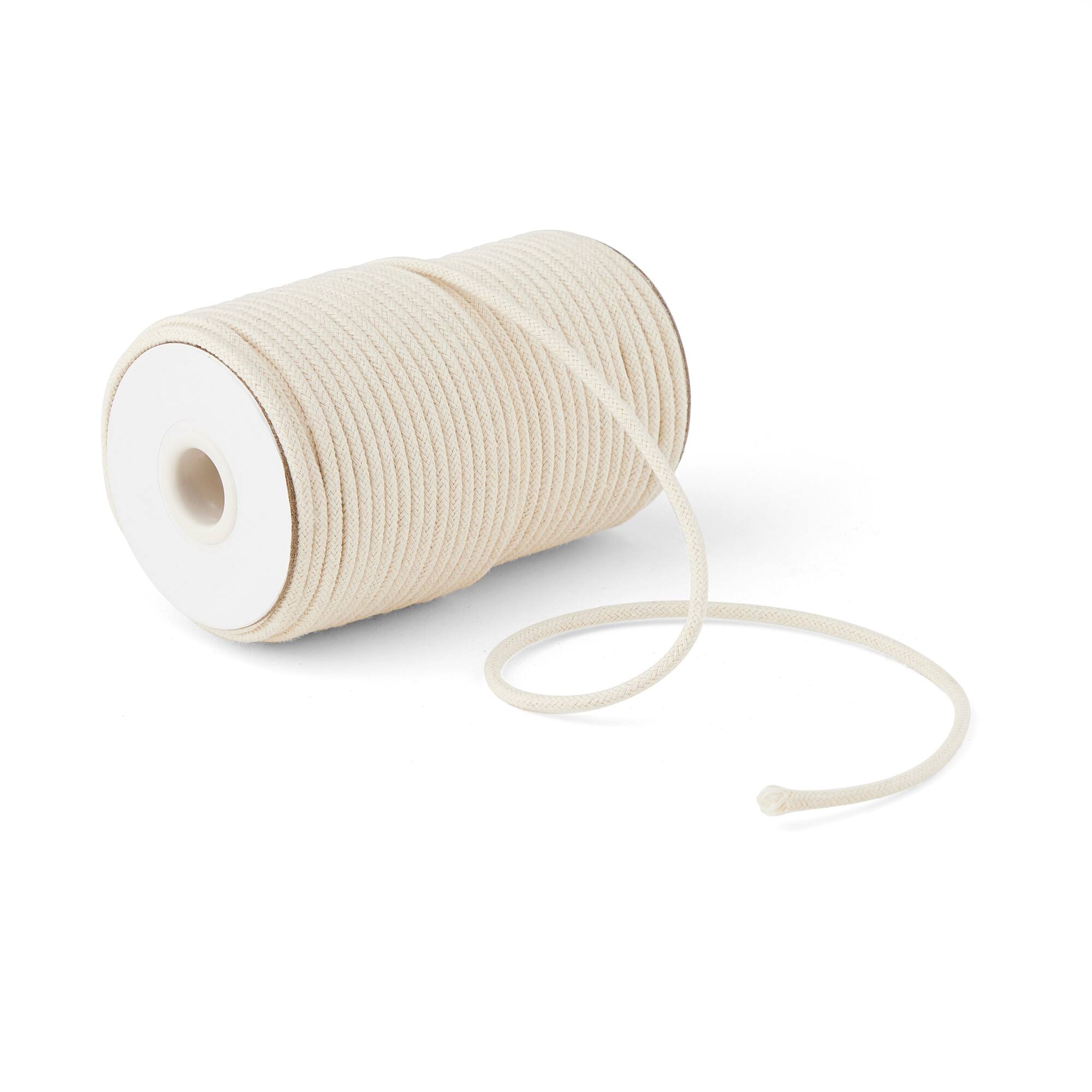 8 Pack: 4mm Natural Cotton Macramé Cord by Bead Landing™